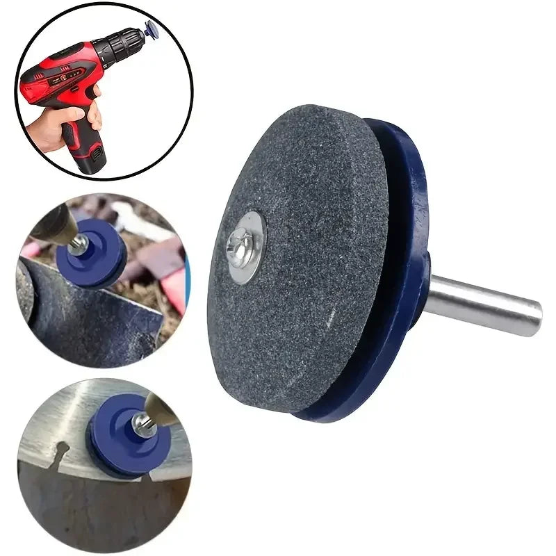 Sharpening Made Easy: Electric Lawn Mower Sharpener with Wear-Resistant Grinding Head and Whetstone Sander - Roots & Wings Home Goods
