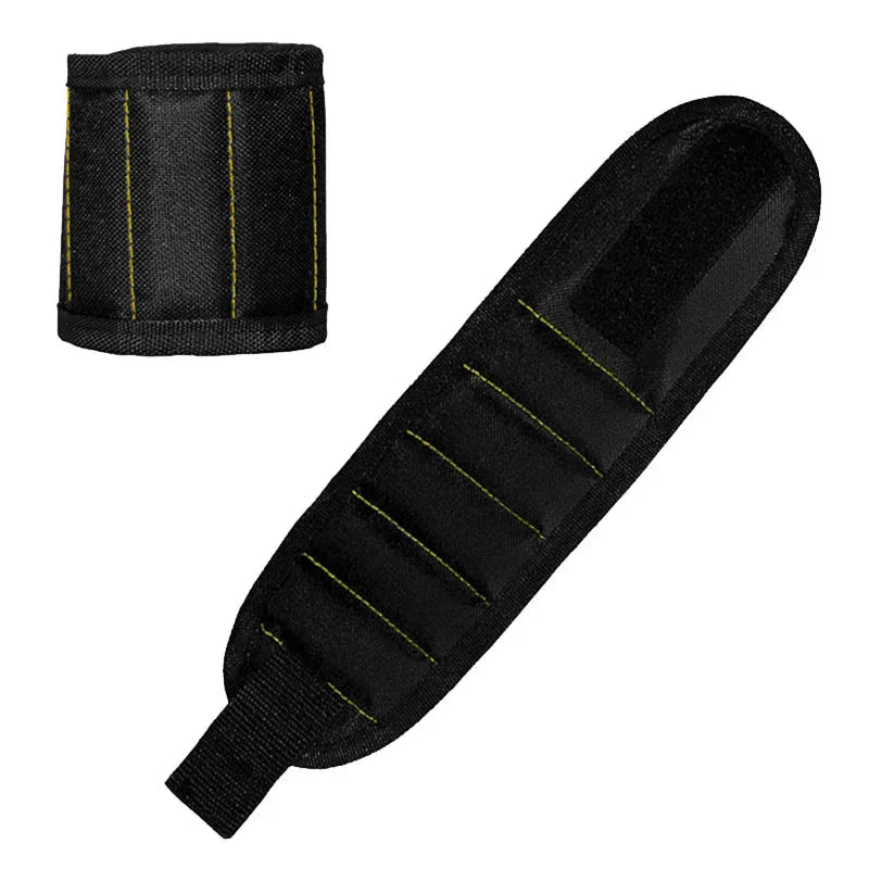 Strong Magnetic Wristband – Portable Tool Bag for Holding Screws, Nails, Nuts, Bolts, and Drill Bits - Roots & Wings Home Goods