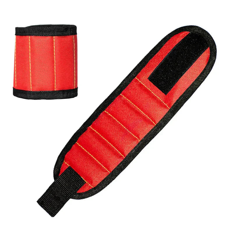 Strong Magnetic Wristband – Portable Tool Bag for Holding Screws, Nails, Nuts, Bolts, and Drill Bits - Roots & Wings Home Goods