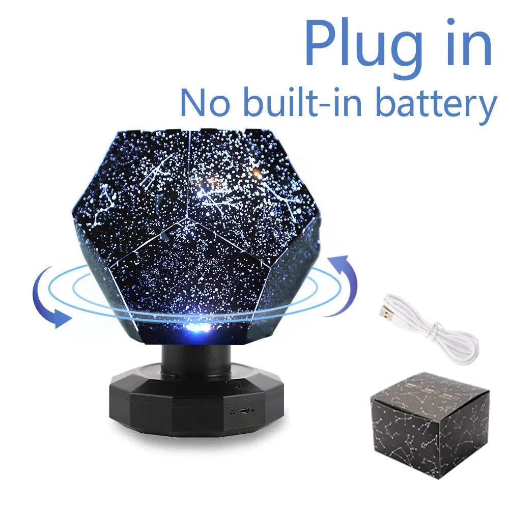 Star Projector Constellation Night Light - Roots & Wings Home Goods