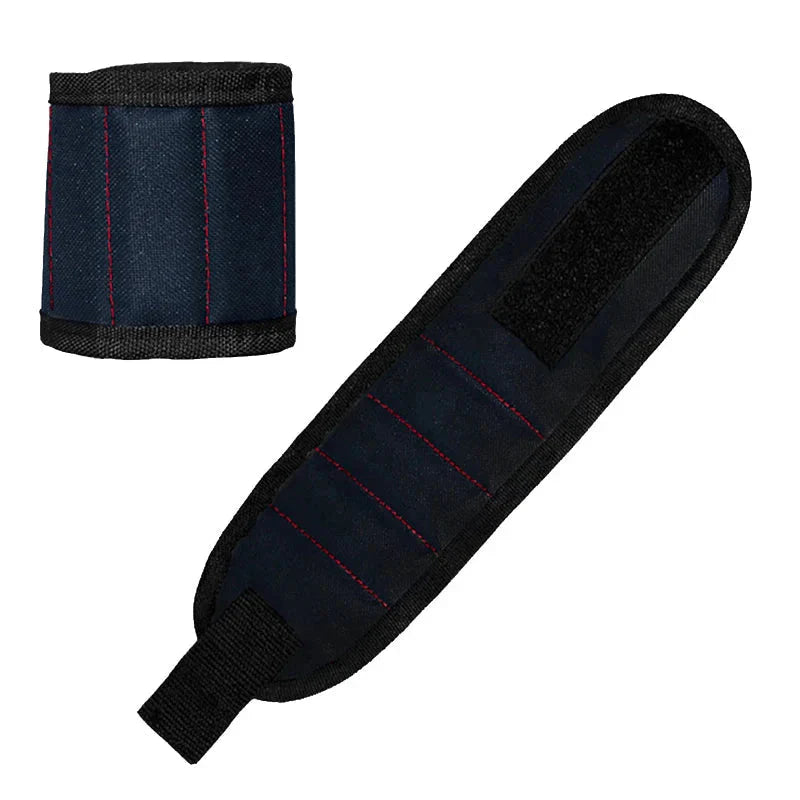 Strong Magnetic Wristband – Portable Tool Bag for Holding Screws, Nails, Nuts, Bolts, and Drill Bits - Roots & Wings Home Goods