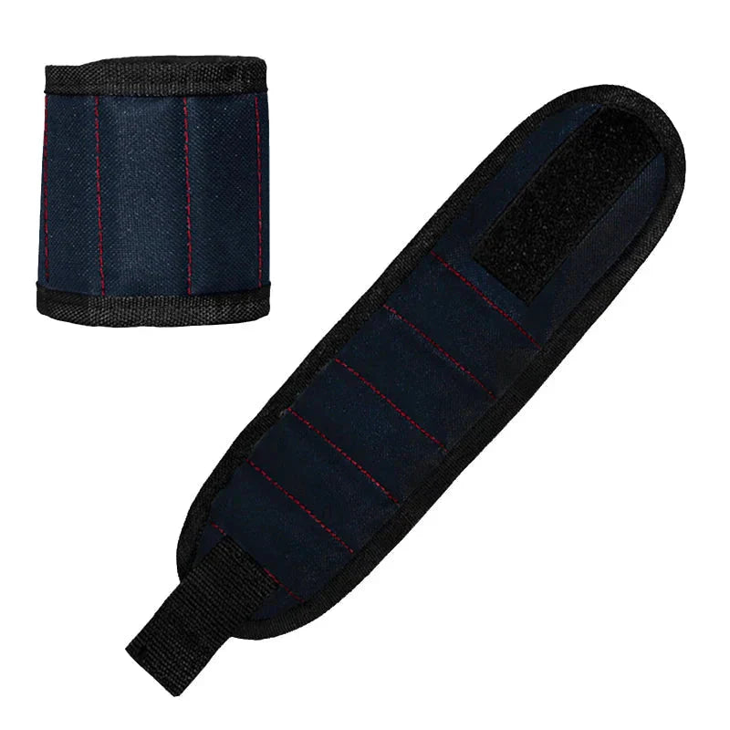 Strong Magnetic Wristband – Portable Tool Bag for Holding Screws, Nails, Nuts, Bolts, and Drill Bits - Roots & Wings Home Goods