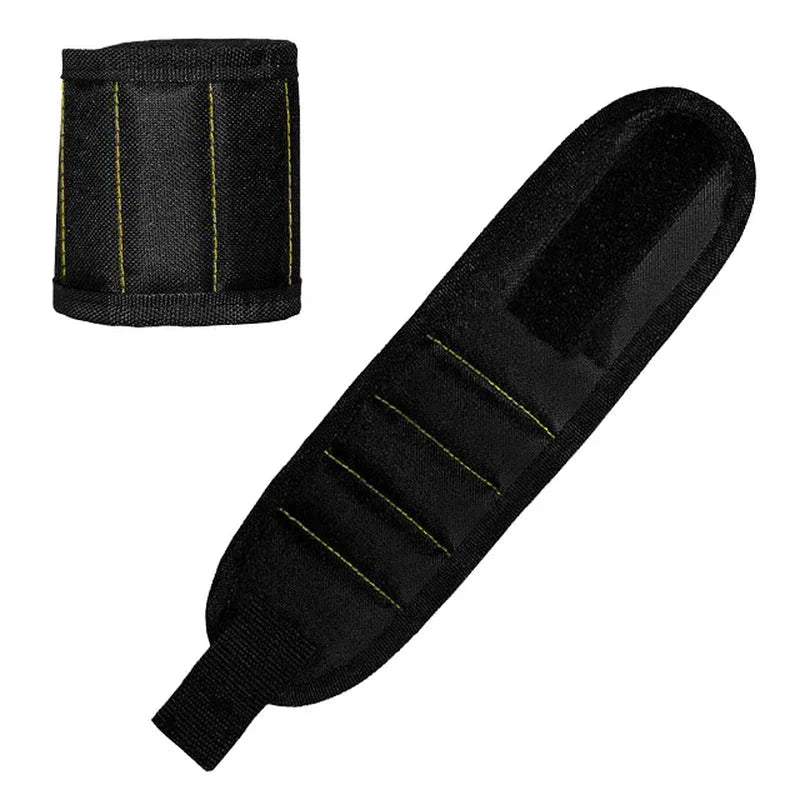 Strong Magnetic Wristband – Portable Tool Bag for Holding Screws, Nails, Nuts, Bolts, and Drill Bits - Roots & Wings Home Goods