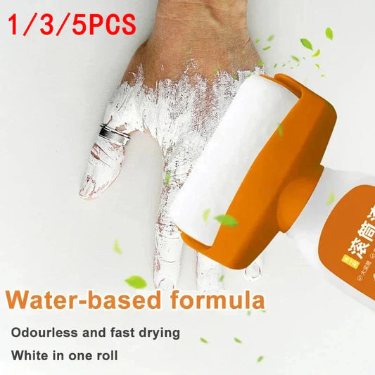 Antibacterial Wall Paint – Strong Repair Latex Paint with Roller Brush for Living Room & Kitchen - Roots & Wings Home Goods
