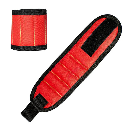 Strong Magnetic Wristband – Portable Tool Bag for Holding Screws, Nails, Nuts, Bolts, and Drill Bits - Roots & Wings Home Goods