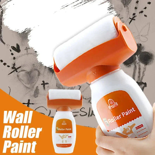 Antibacterial Wall Paint – Strong Repair Latex Paint with Roller Brush for Living Room & Kitchen - Roots & Wings Home Goods