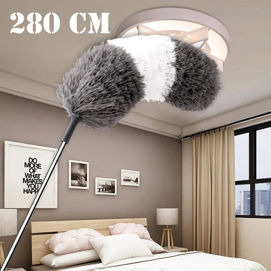 Adjustable Bendable Microfiber Duster Washable Reusable Cleaning Tool for High Ceilings Furniture and Cars Dusters for Cleaning - Roots & Wings Home Goods