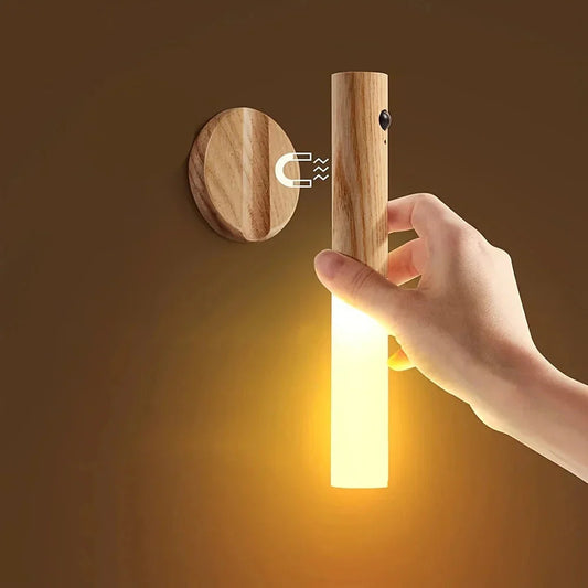 Intelligent Human Body Induction LED Night Light – Rechargeable Wall Light for Corridor, Cabinet, and Toilet - Roots & Wings Home Goods