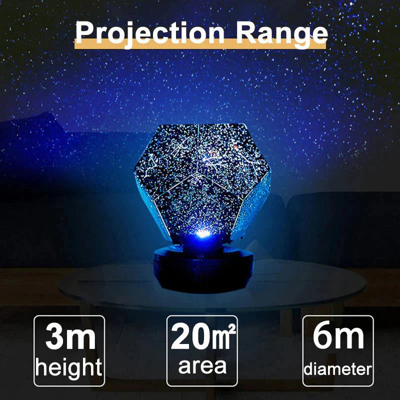 Star Projector Constellation Night Light - Roots & Wings Home Goods