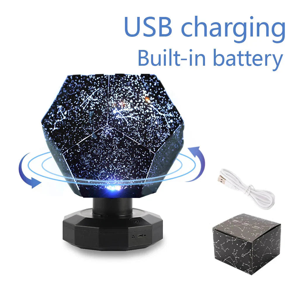 Star Projector Constellation Night Light - Roots & Wings Home Goods